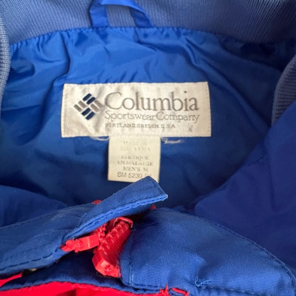Columbia Bugaboo Ski Jacket ~ Medium ~ Red/Blue/Black - Picture 6 of 15